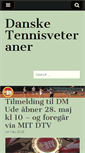 Mobile Screenshot of dansketennisveteraner.dk